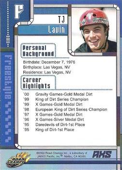 2000 Road Champs AXS #NNO T.J. Lavin Back